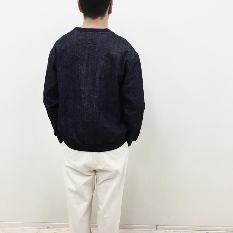  have a good day DENIM PULL OVER SHIRTS(INDIGO)