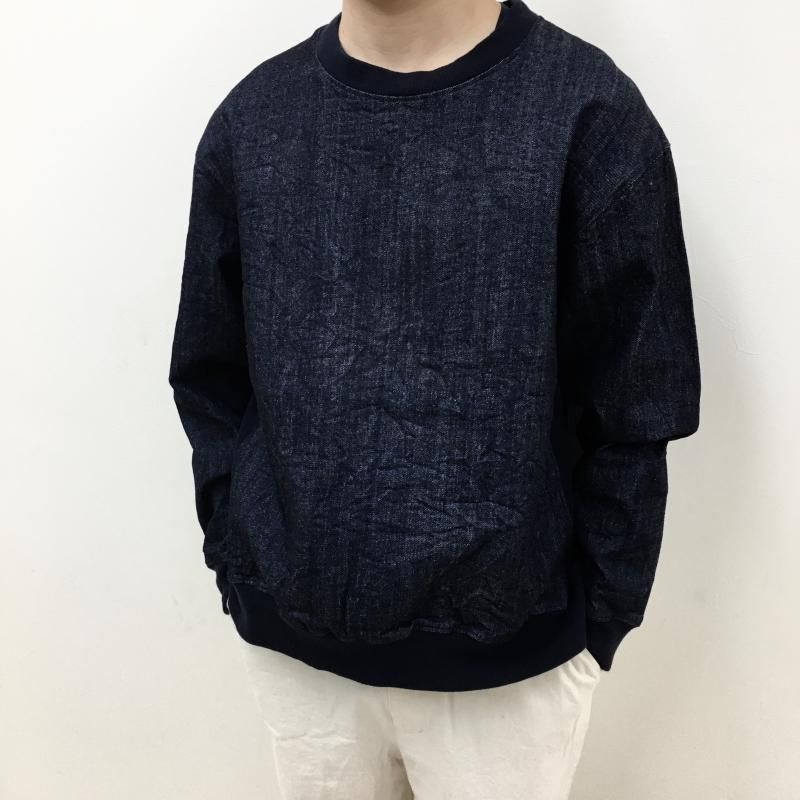  have a good day DENIM PULL OVER SHIRTS(INDIGO)