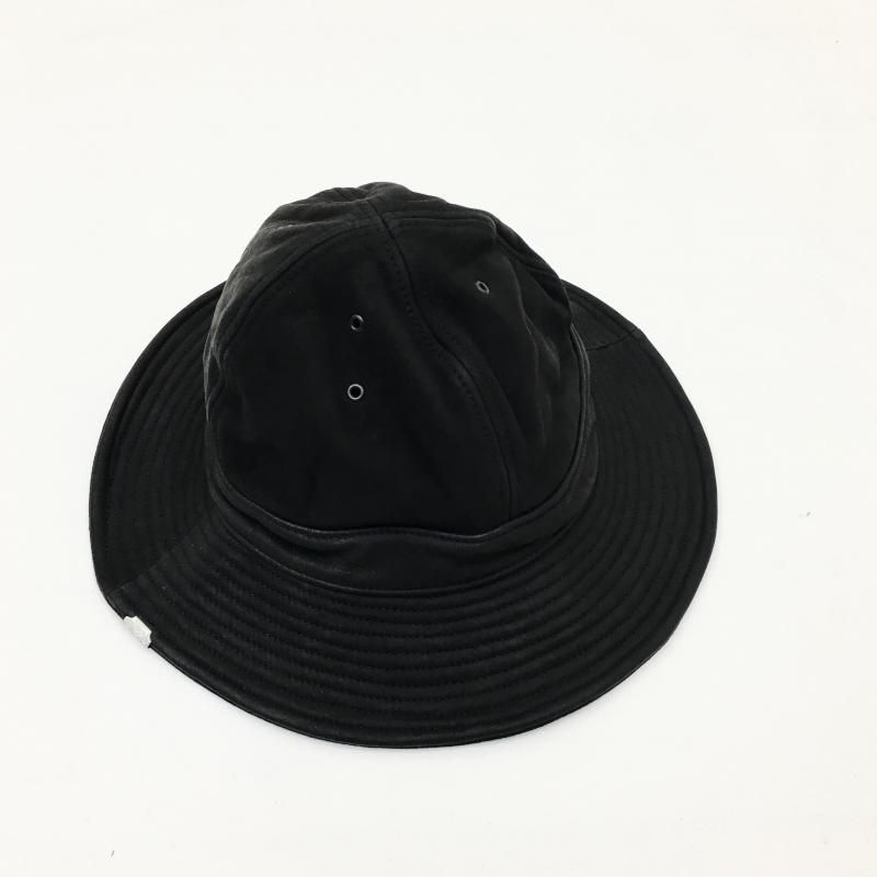  DECHO LEATHER FATIGUE HAT(BROWN/BLACK)