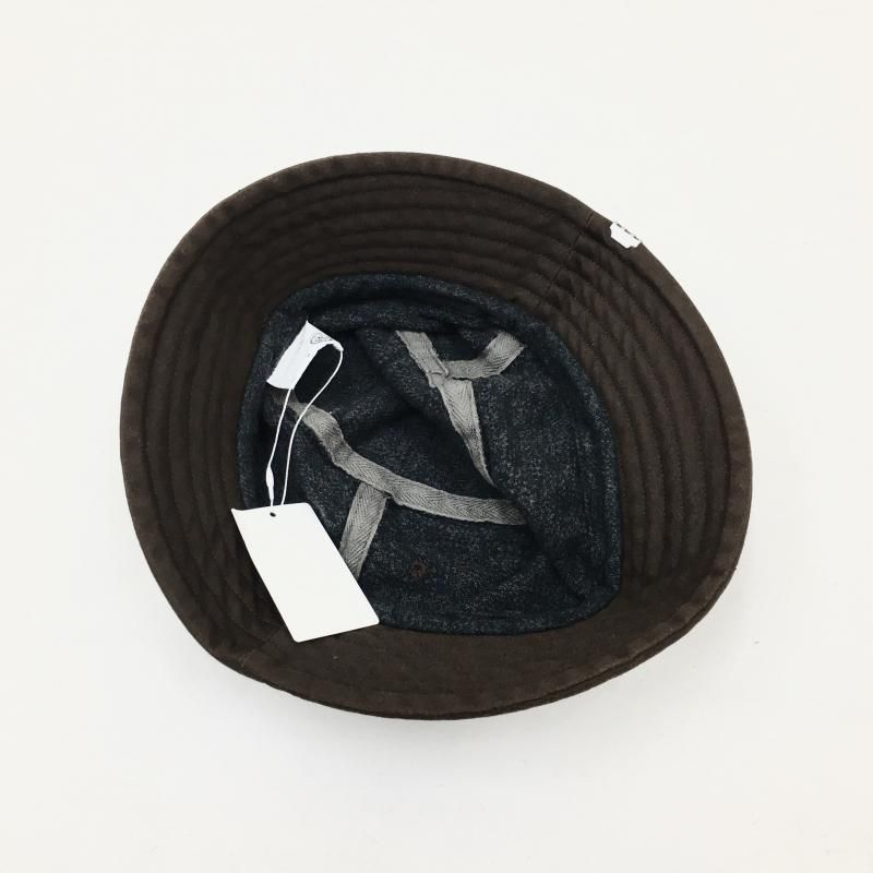  DECHO CHECK & MOLESKIN BUCKET HAT(BEIGE/GRAY/BLACK)