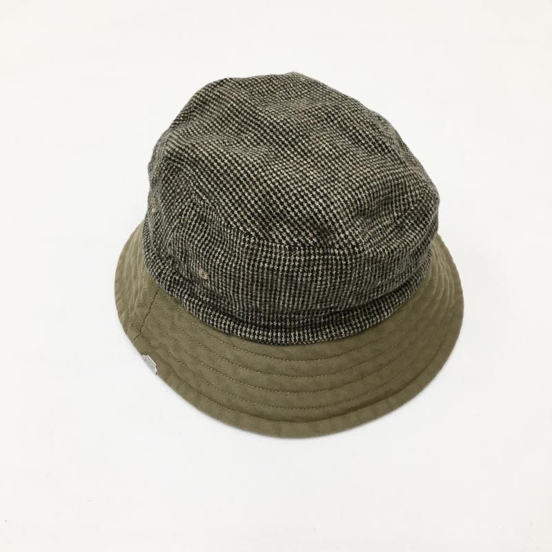  DECHO CHECK & MOLESKIN BUCKET HAT(BEIGE/GRAY/BLACK)
