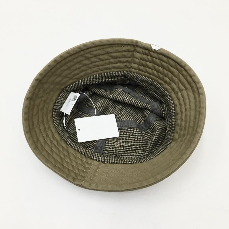  DECHO CHECK & MOLESKIN BUCKET HAT(BEIGE/GRAY/BLACK)