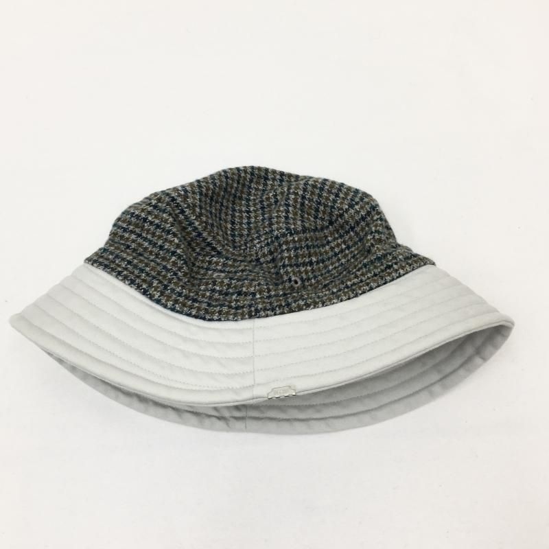  DECHO CHECK & MOLESKIN BUCKET HAT(BEIGE/GRAY/BLACK)