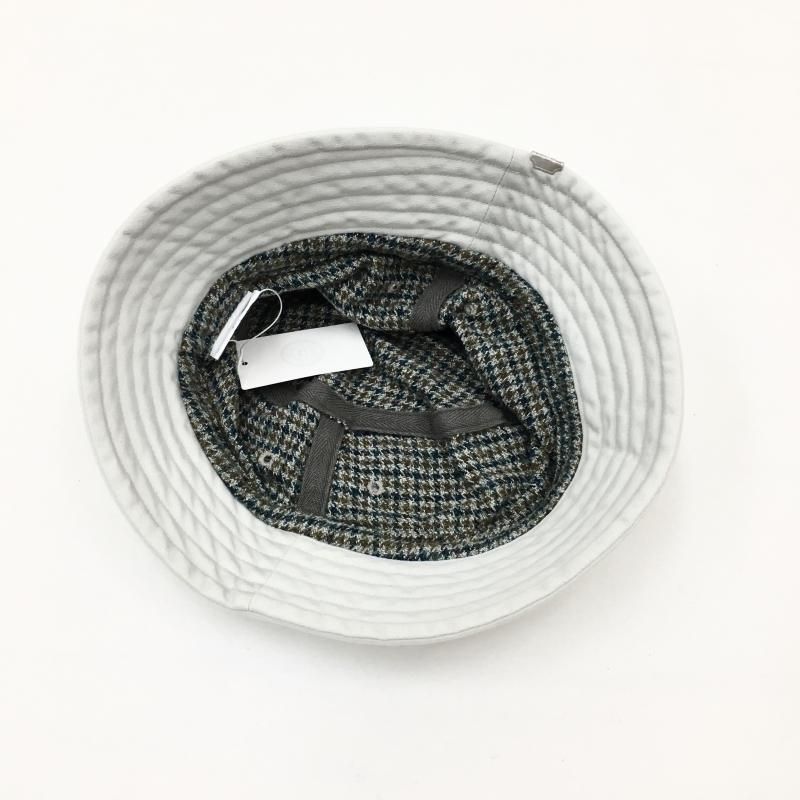  DECHO CHECK & MOLESKIN BUCKET HAT(BEIGE/GRAY/BLACK)