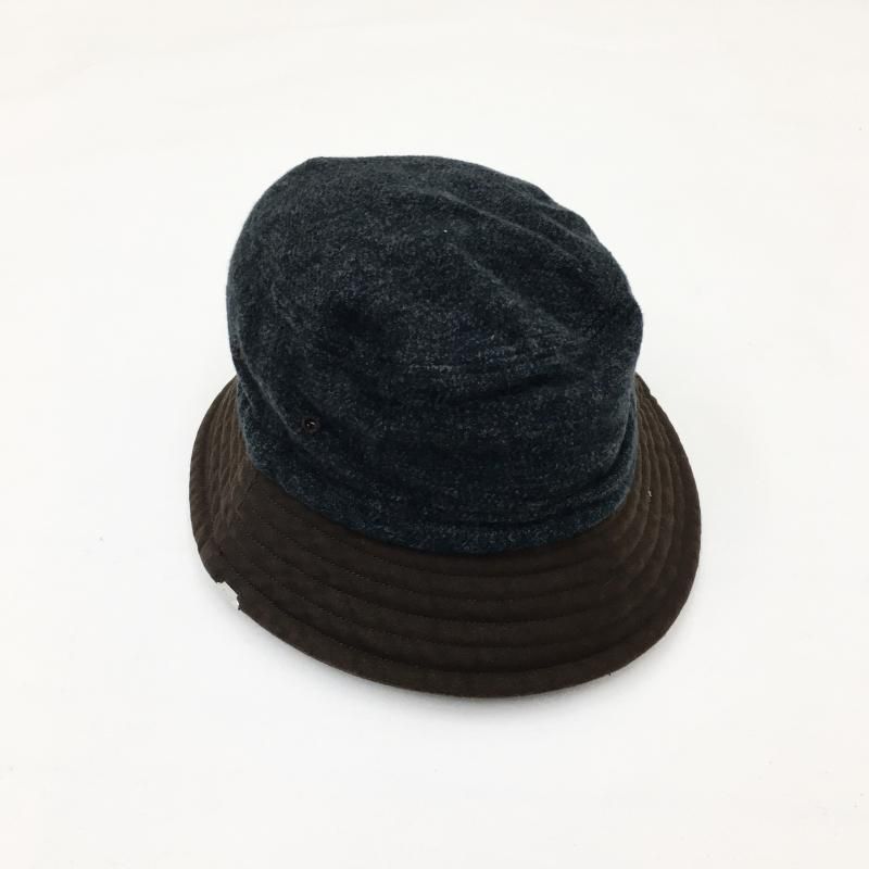  DECHO CHECK & MOLESKIN BUCKET HAT(BEIGE/GRAY/BLACK)