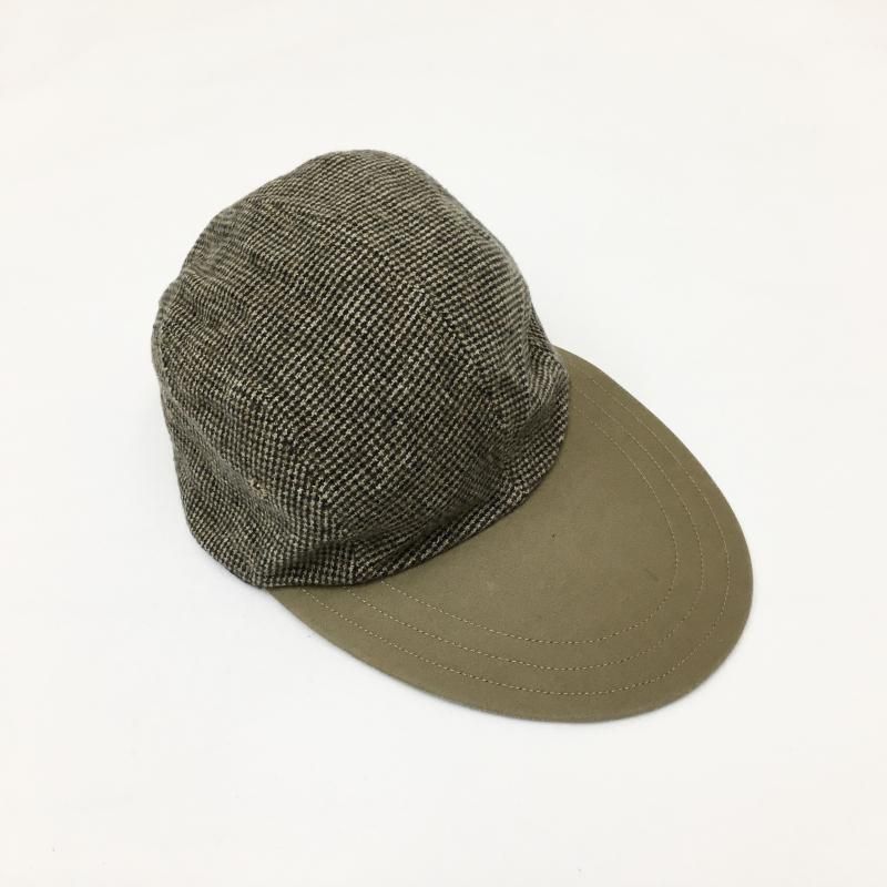  DECHO CHECK & MOLESKIN DUCKBILL JET CAP(BEIGE/GRAY/BLACK)