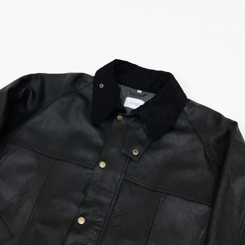  yoused LEATHER DRIVER'S JACKET(SIZE2-3)