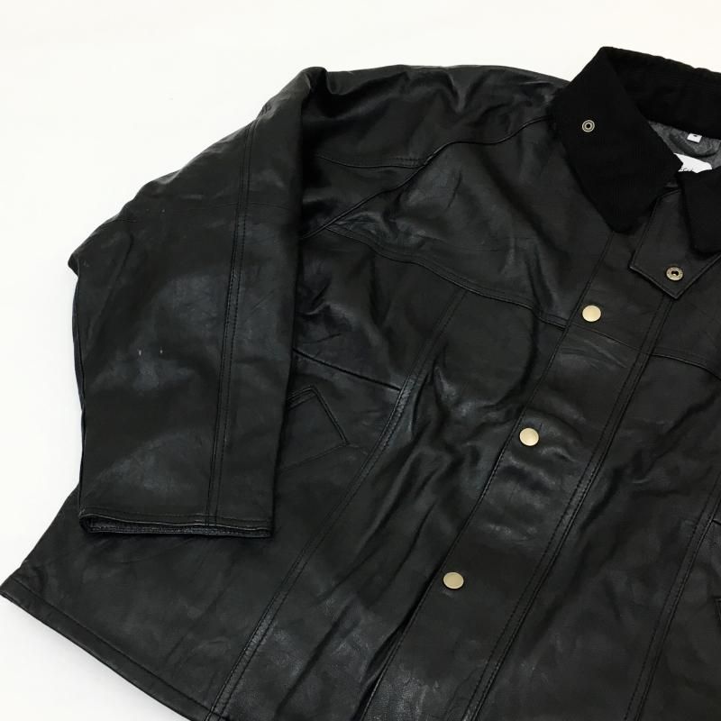  yoused LEATHER DRIVER'S JACKET(SIZE2-4)