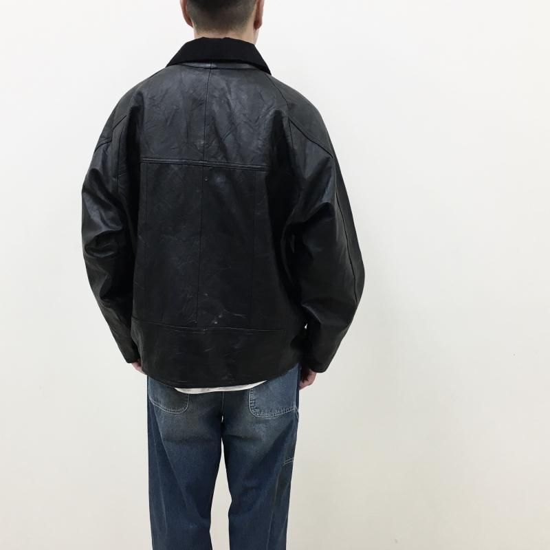  yoused LEATHER DRIVER'S JACKET(SIZE2-5)