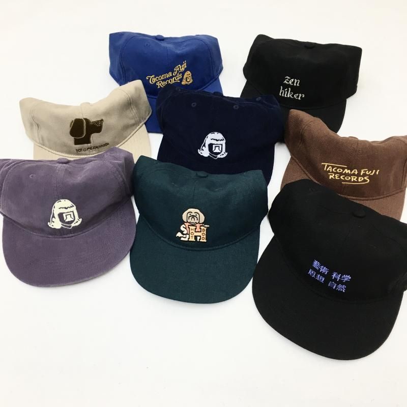 TACOMA FUJI RECORDS 藝術科学思想自然 キャップ CAP TACOMA FUJI RECORDS タコマフジレコード 
