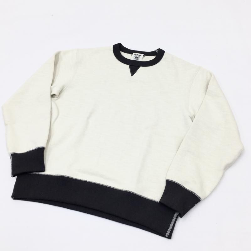  JACKMAN GG Sweat Crewneck(:Ivory xInkBlack) 