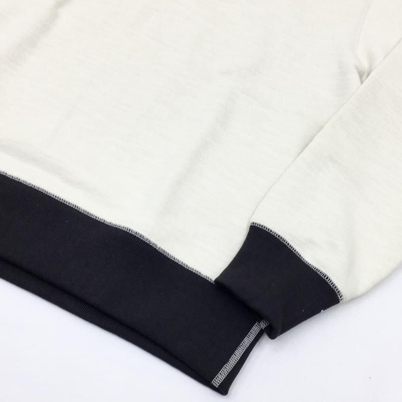  JACKMAN GG Sweat Crewneck(:Ivory xInkBlack) 