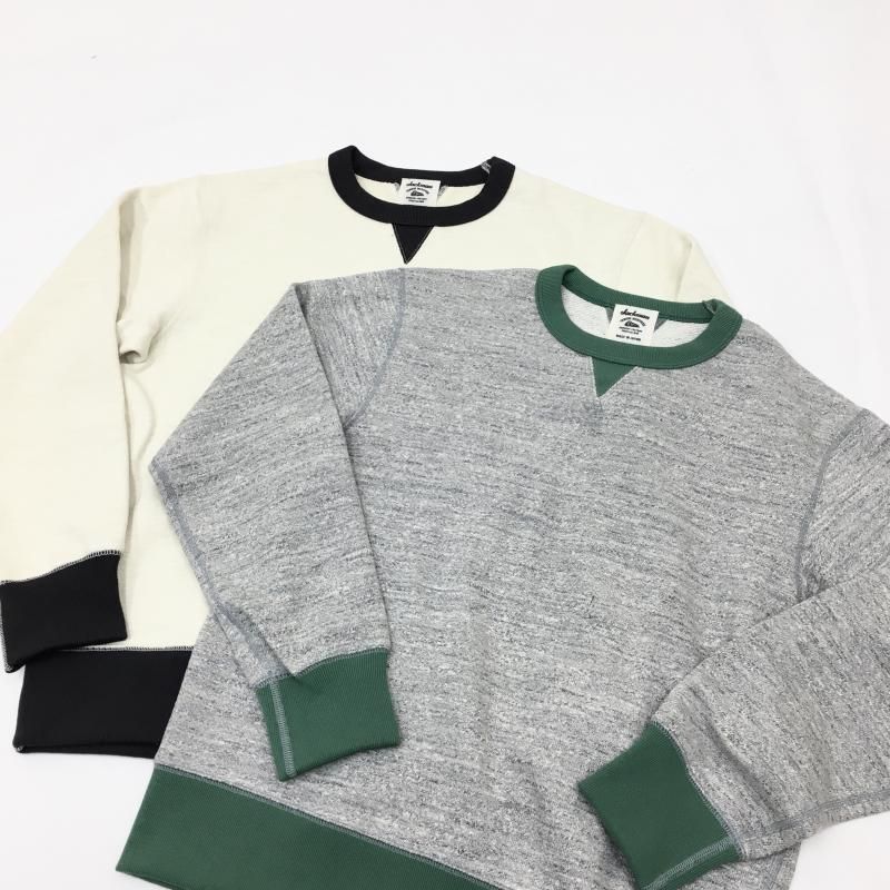 JACKMAN GG Sweat Crewneck(:Ivory xInkBlack) 