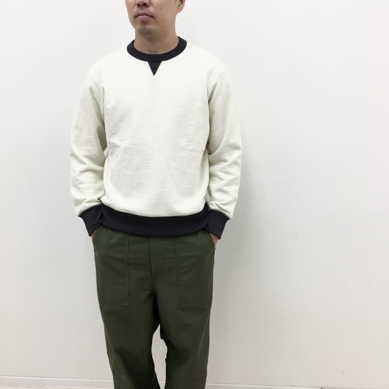  JACKMAN GG Sweat Crewneck(:Ivory xInkBlack) 
