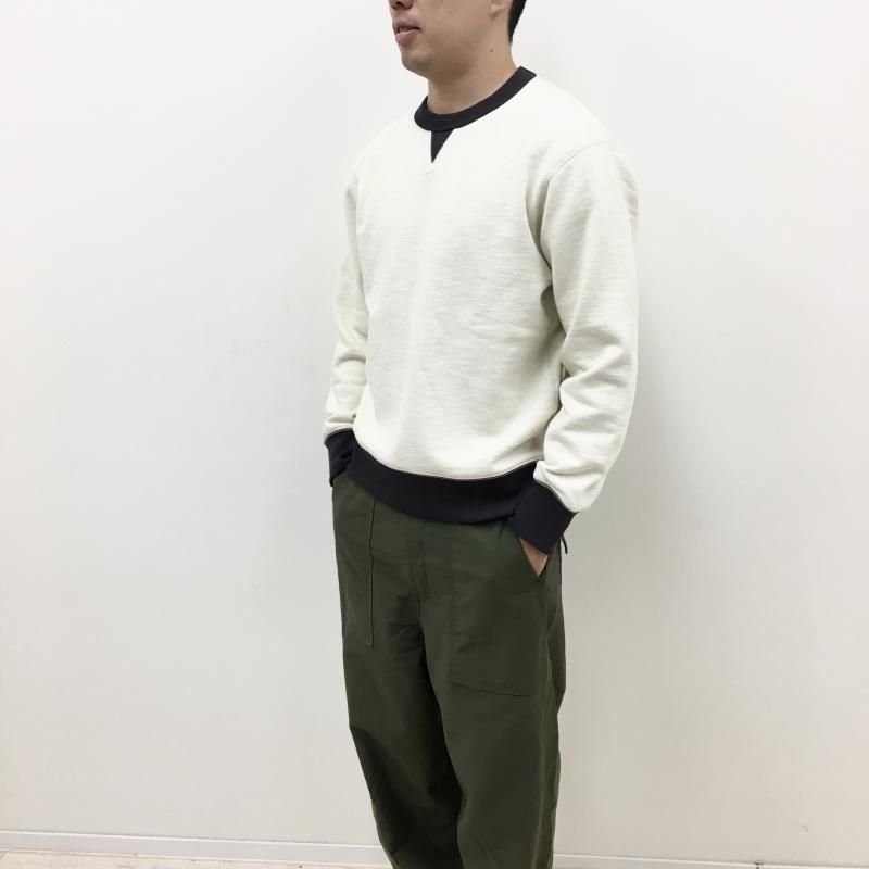  JACKMAN GG Sweat Crewneck(:Ivory xInkBlack) 