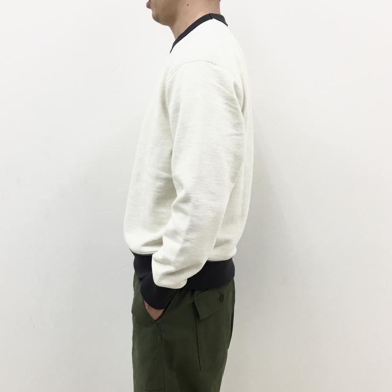  JACKMAN GG Sweat Crewneck(:Ivory xInkBlack) 