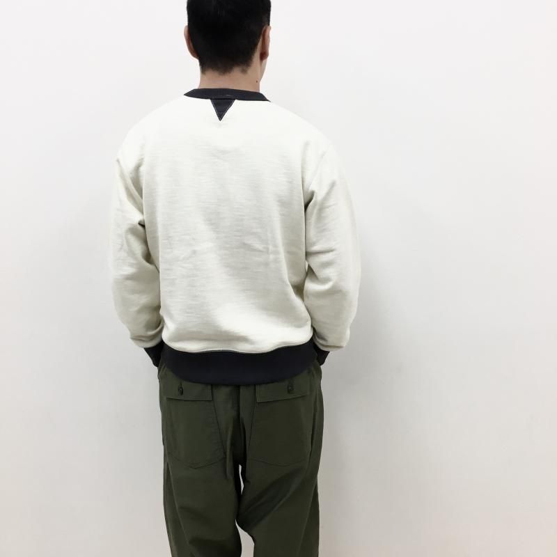  JACKMAN GG Sweat Crewneck(:Ivory xInkBlack) 