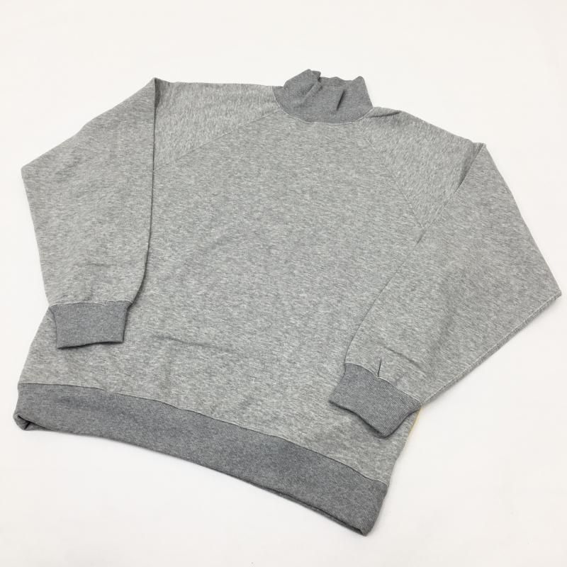  Soglia NERDS high Neck Sweat(HEATHER LIGHT GRAY) 
