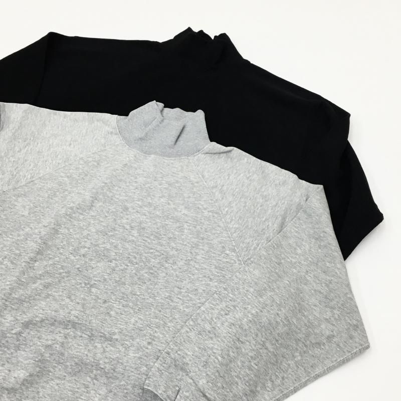  Soglia NERDS high Neck Sweat(HEATHER LIGHT GRAY) 
