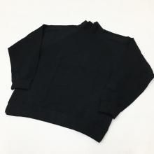  Soglia NERDS high Neck Sweat(BLACK) 
