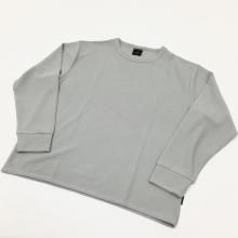  AXESQUIN QD ECO WAFFLE L/S TEE(GREY) 