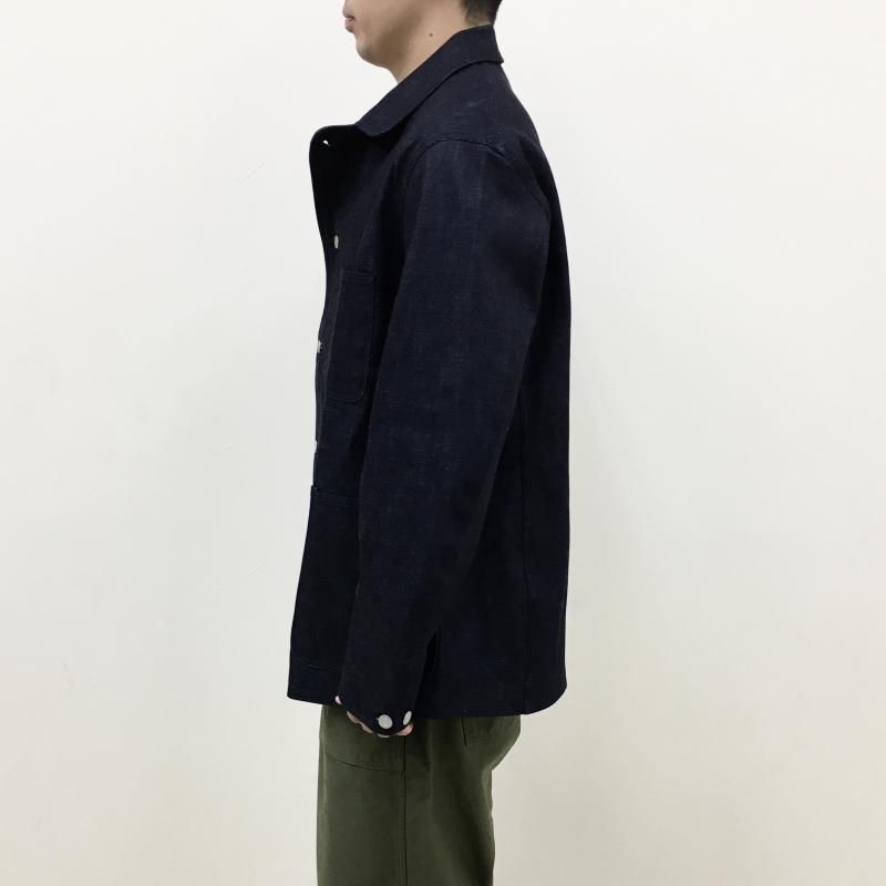  SASSAFRAS SPRAYER JACKET(13.5oz DENIM-INDIGO)