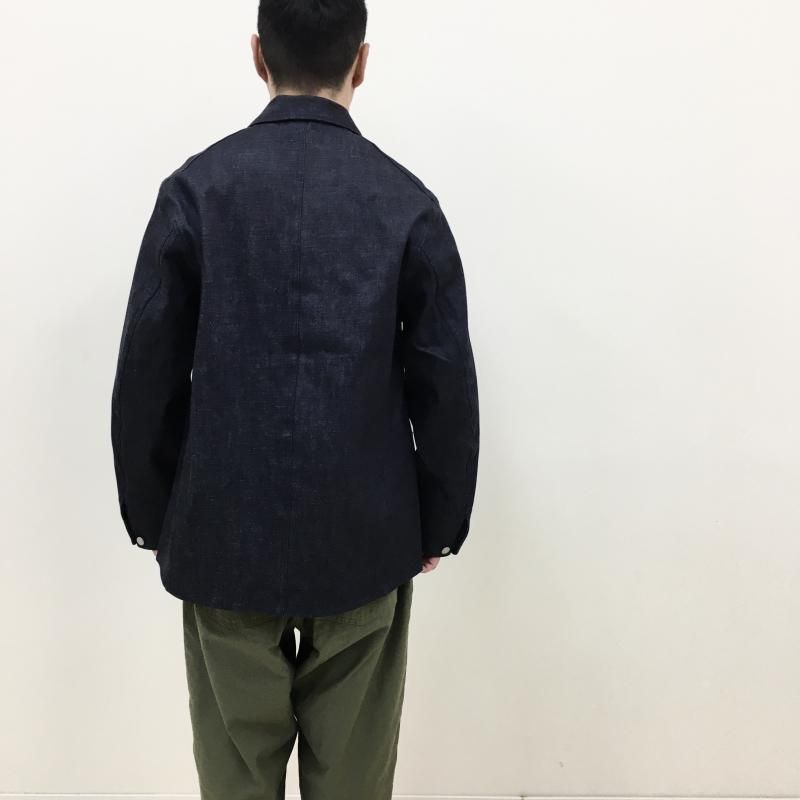  SASSAFRAS SPRAYER JACKET(13.5oz DENIM-INDIGO)