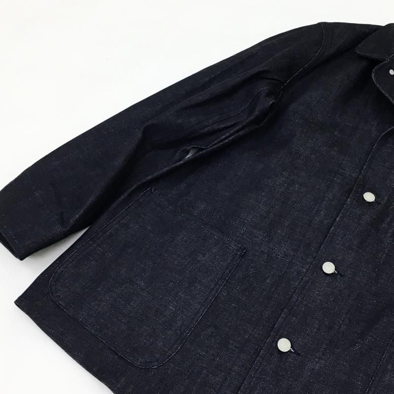  SASSAFRAS SPRAYER JACKET(13.5oz DENIM-INDIGO)