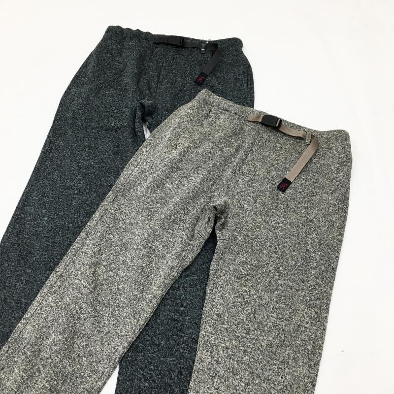  GRAMICCI BONDING KNIT FLEECE NN-PANT CROPPED(HEATHER CHARCOAL) 