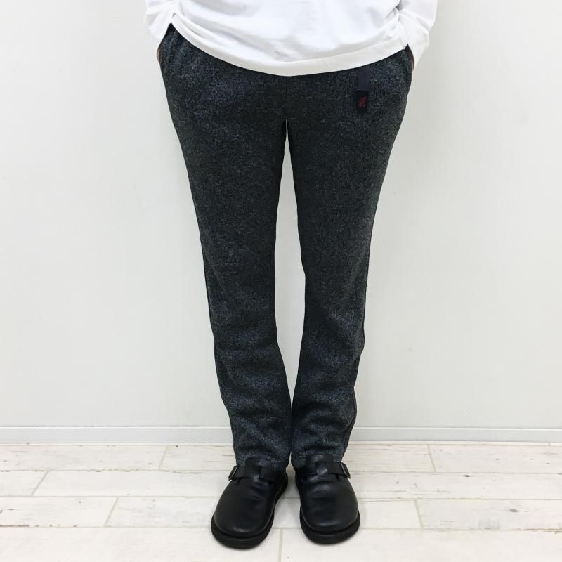  GRAMICCI BONDING KNIT FLEECE NN-PANT CROPPED(HEATHER CHARCOAL) 