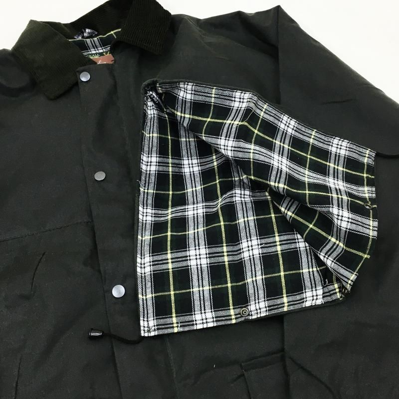  ROCKALL MADE IN ENGLAND BOLTON WAX JACKET(OLIVE) 