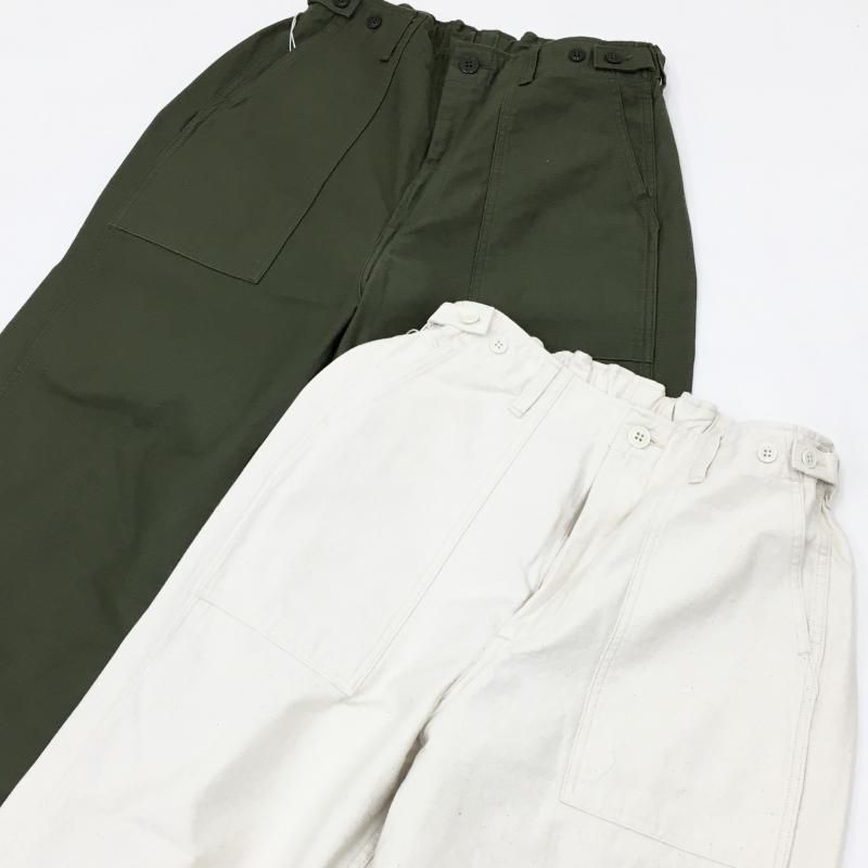  Ordinary fits JAMES FATIGUE BACK SATIN(KHAKI)