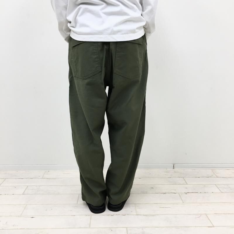  Ordinary fits JAMES FATIGUE BACK SATIN(KHAKI)