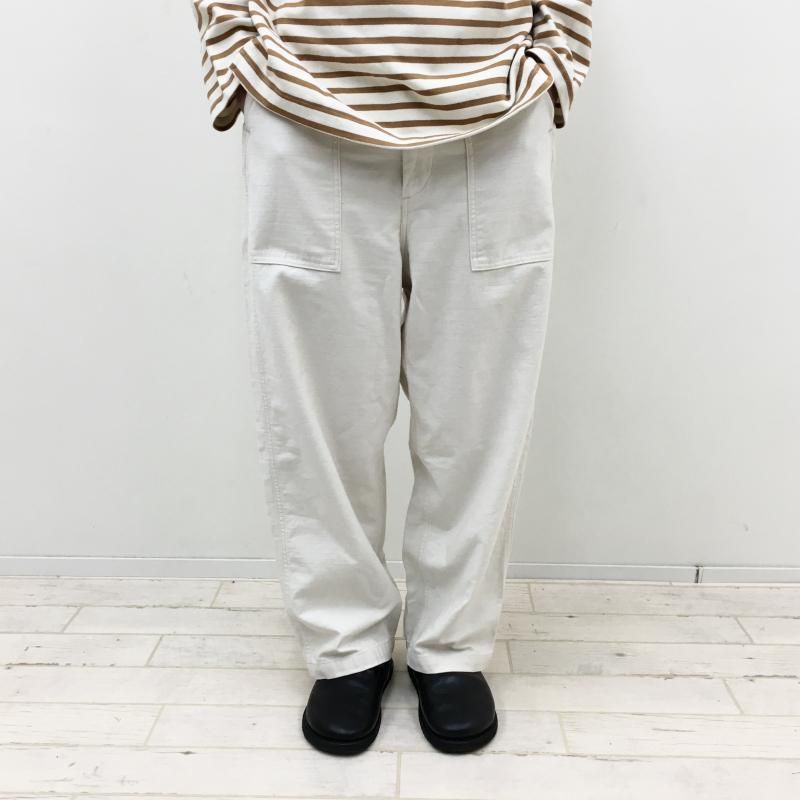  Ordinary fits JAMES FATIGUE BACK SATIN(ECRU)