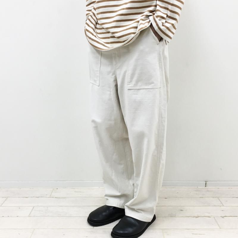  Ordinary fits JAMES FATIGUE BACK SATIN(ECRU)