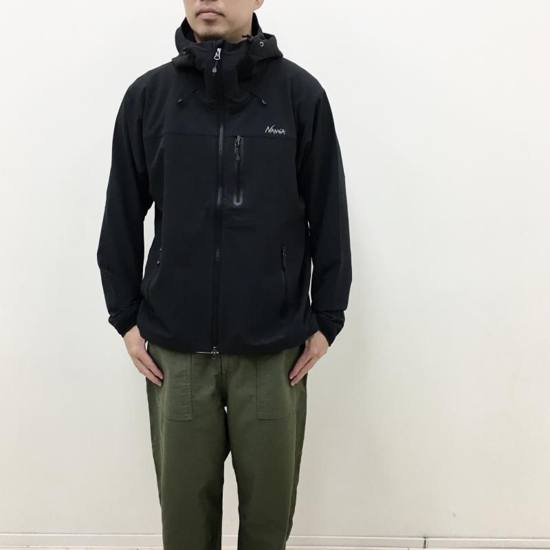  NANGA SOFT SHELL STRETCH JACKET(BLACK)