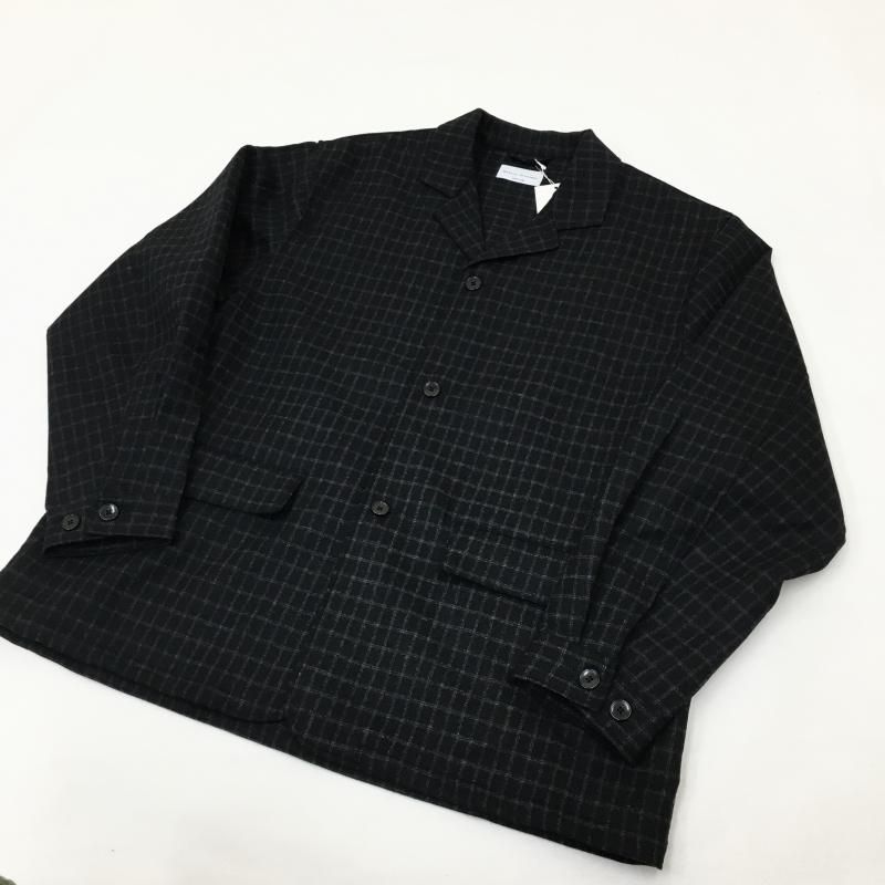  MANUAL ALPHABETBET BONDING WOOL 3B JACKET(BLACK)