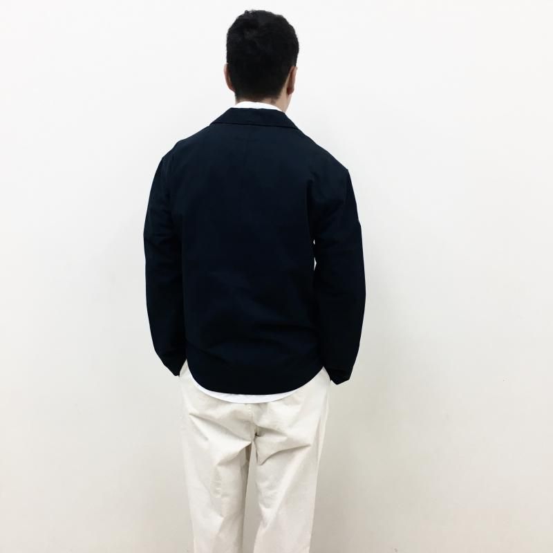  MANUAL ALPHABETBET BONDING WOOL 3B JACKET(BLACK)