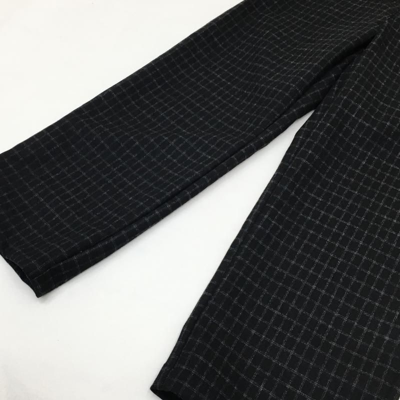  MANUAL ALPHABETBET BONDING WOOL TROUSERS(BLACK)