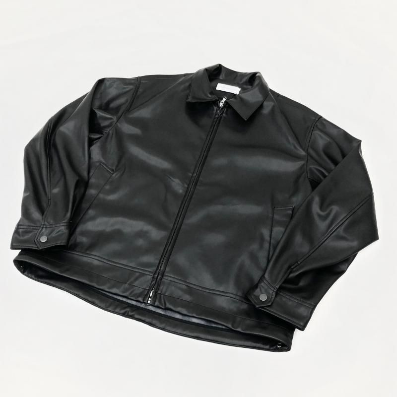  PERS PROJECTS JENS SHORT BLOUSON (vegan leather-BLACK)