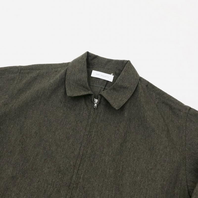  PERS PROJECTS JENS SHORT BLOUSON (melton-OLIVE)