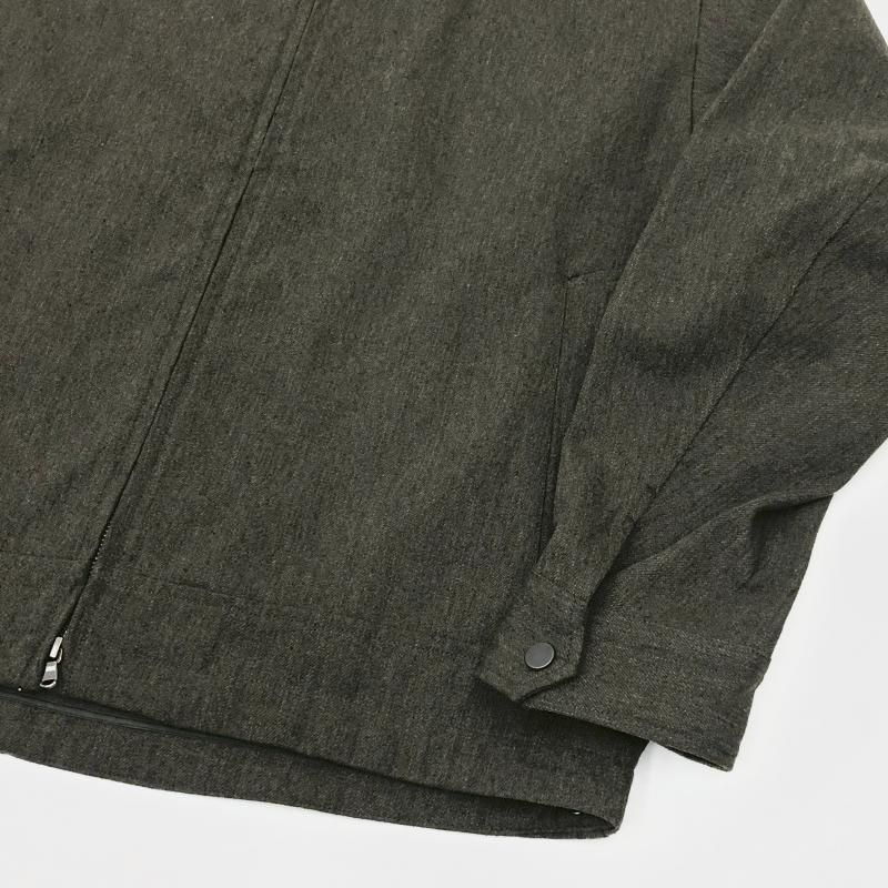  PERS PROJECTS JENS SHORT BLOUSON (melton-OLIVE)