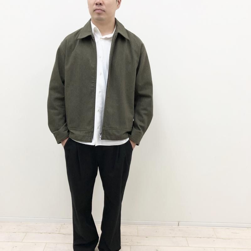  PERS PROJECTS JENS SHORT BLOUSON (melton-OLIVE)