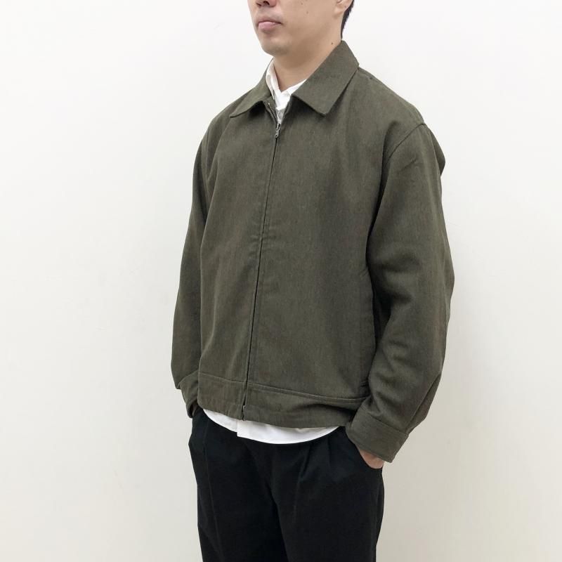  PERS PROJECTS JENS SHORT BLOUSON (melton-OLIVE)