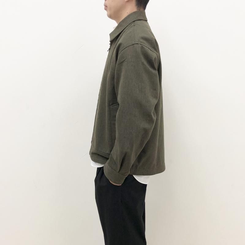  PERS PROJECTS JENS SHORT BLOUSON (melton-OLIVE)