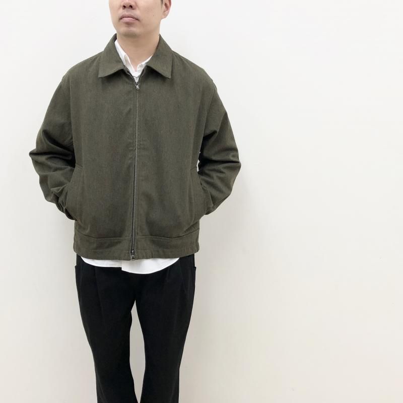  PERS PROJECTS JENS SHORT BLOUSON (melton-OLIVE)