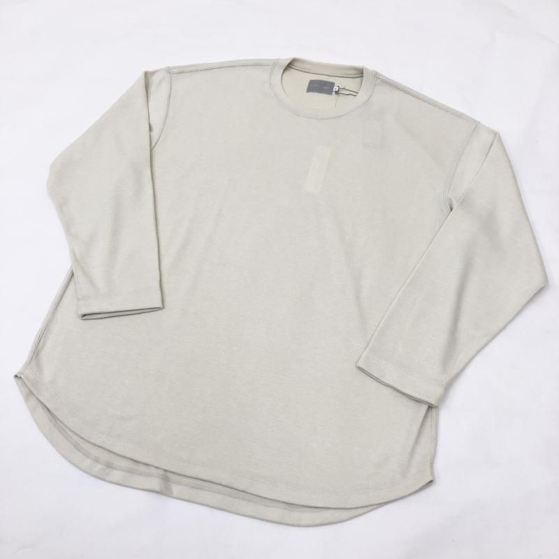  CURLY PREMIEREWARM L/S TEE (crewneck-IVORY)
