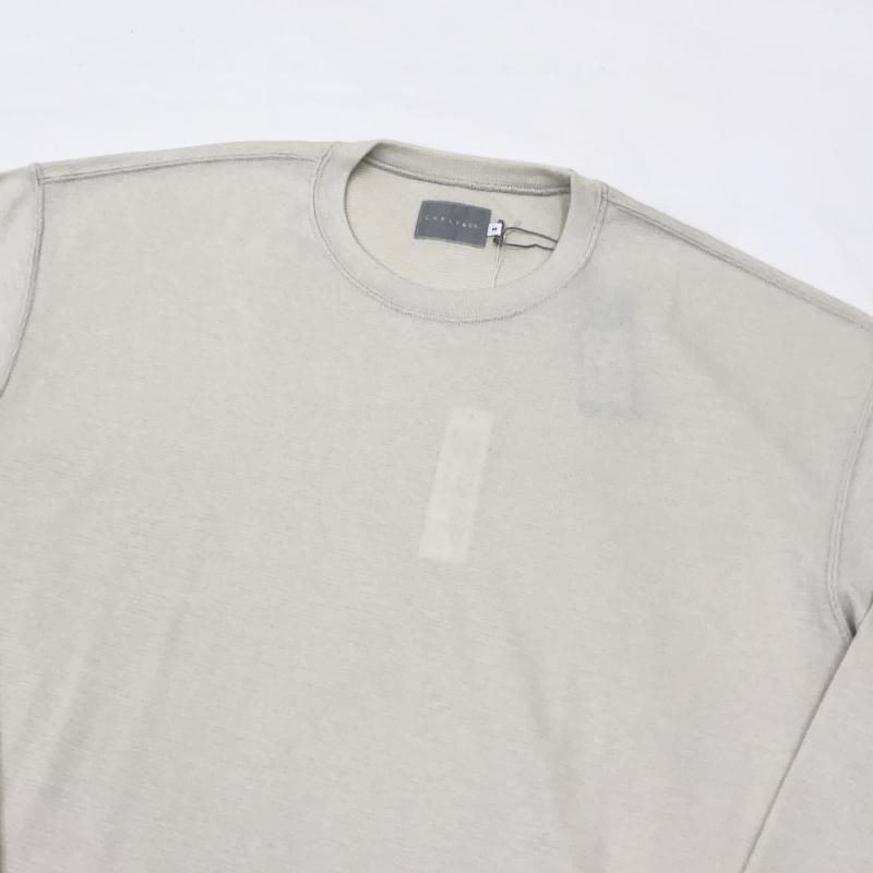  CURLY PREMIEREWARM L/S TEE (crewneck-IVORY)
