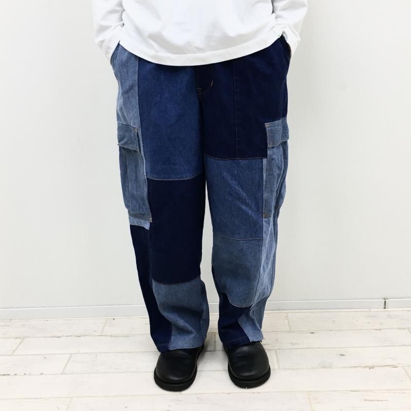  yoused DENIM CARGO PANTS (SIZE1)