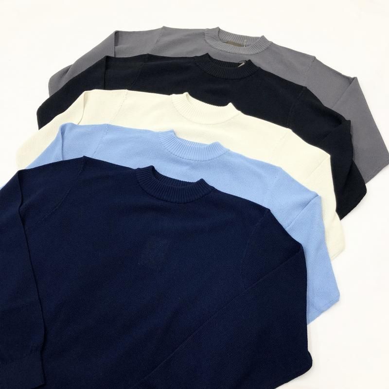  Rinascente λ Long Flight Knit(CHARCOAL)